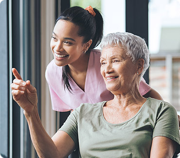 Annexia physical therapy review caregiver with patient